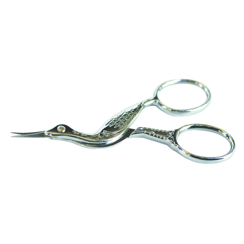 Scissors, Stork (Silver) - Stainless Steel